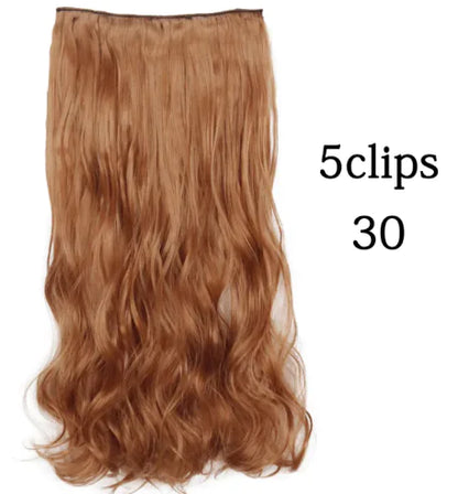 Extensiones de Cabello Clip-In Ondas Rizadas