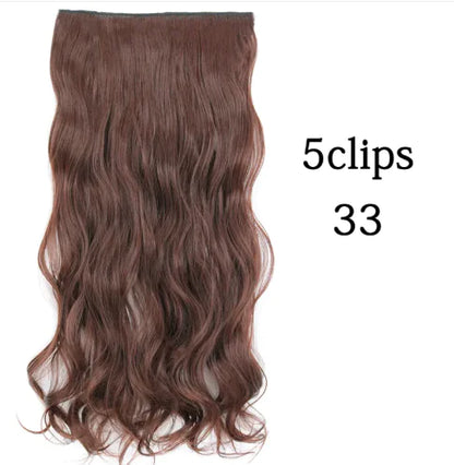 Extensiones de Cabello Clip-In Ondas Rizadas