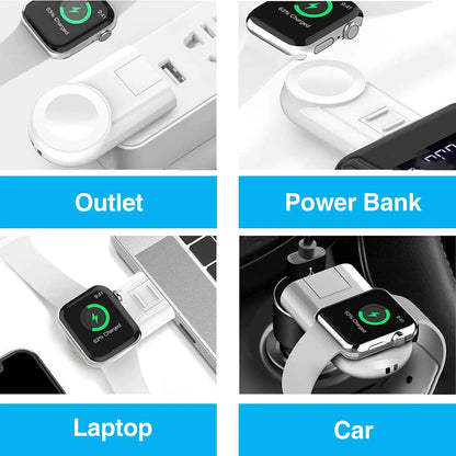 2-in-1 iWatch Wireless Charger and Stand for iPhone