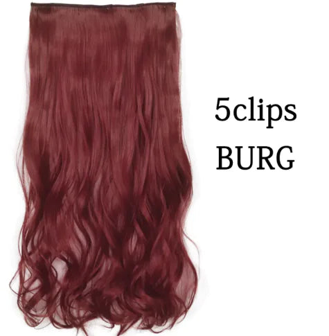 Extensiones de Cabello Clip-In Ondas Rizadas