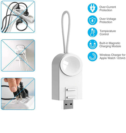 2-in-1 iWatch Wireless Charger and Stand for iPhone