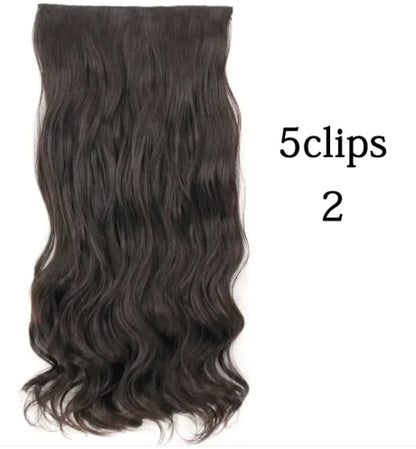 Extensiones de Cabello Clip-In Ondas Rizadas