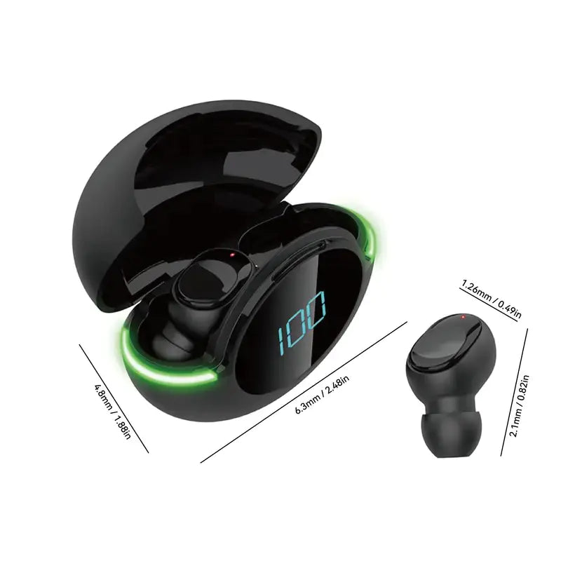 Auriculares TWS Inalámbricos Estéreo con Luz RGB y Resistencia al Agua IPX4