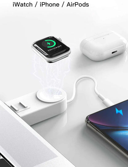 2-in-1 iWatch Wireless Charger and Stand for iPhone